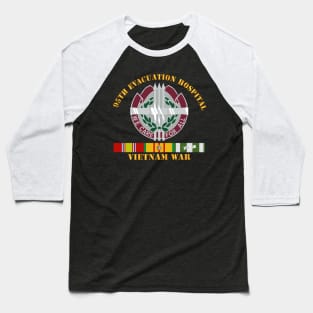 95th Evacuation Hospital - Vietnam War w  V N SVC Baseball T-Shirt